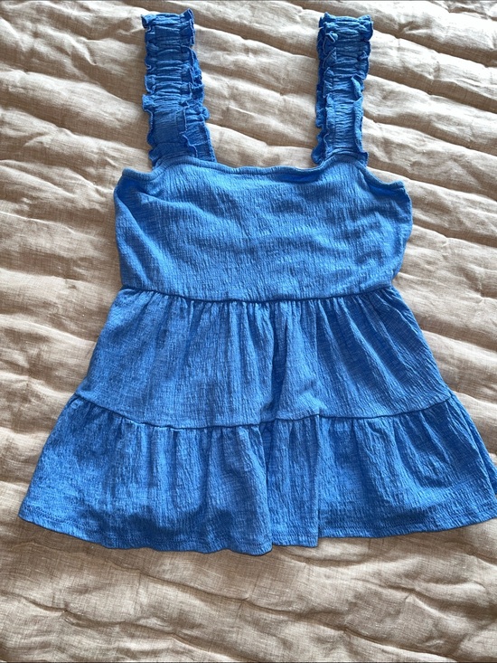 Altar'd State Tops - Altar'd State M Ruffle Strap Tiered Tank nwot